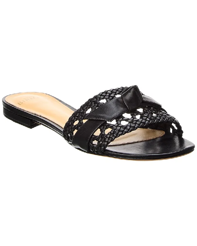 Alexandre Birman Clarita Basketry Leather Sandal