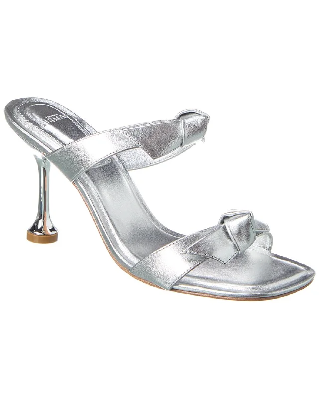 Alexandre Birman Clarita Square 85 Leather Sandal