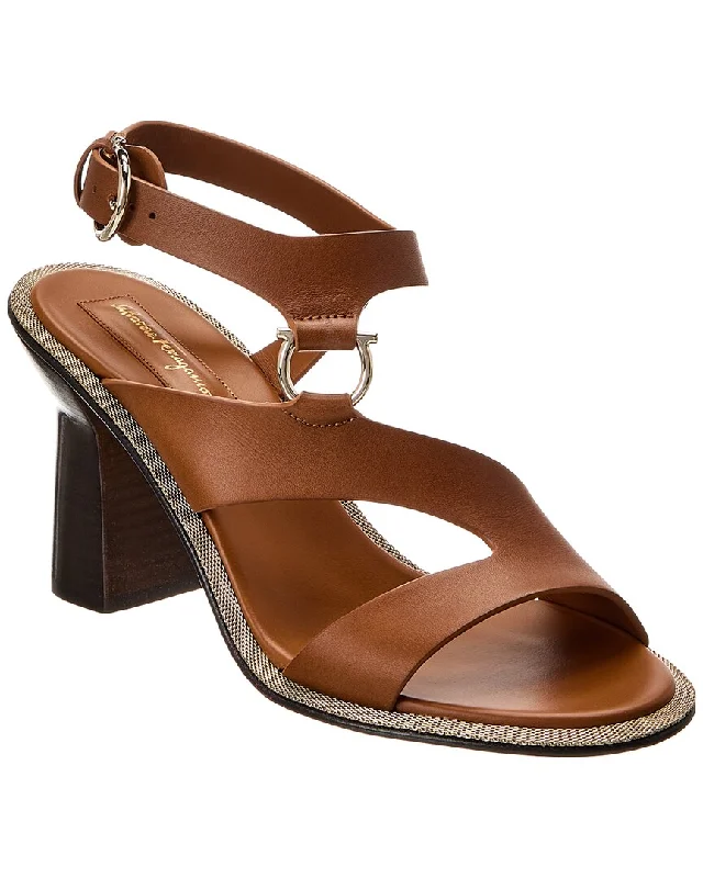 Ferragamo Mapi Leather Sandal