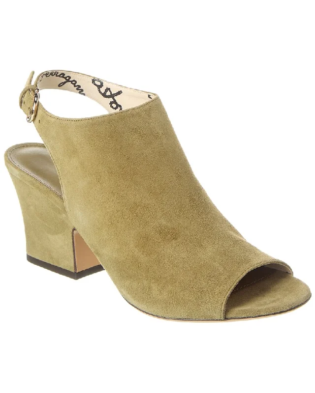 Ferragamo Semiha Suede Sandal