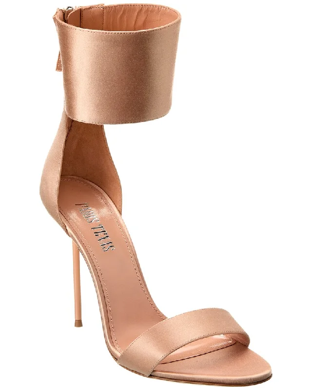 Paris Texas Vanessa Satin Sandal