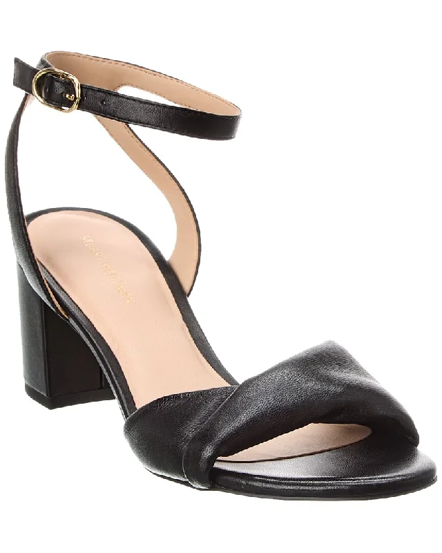 Stuart Weitzman Everly 50 Leather Sandal