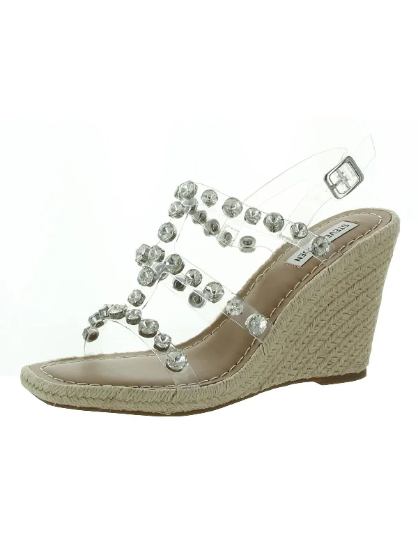 Upright Womens Rhinestone Slingback Espadrilles