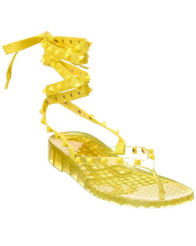 Valentino Rockstud 30 Rubber Sandal