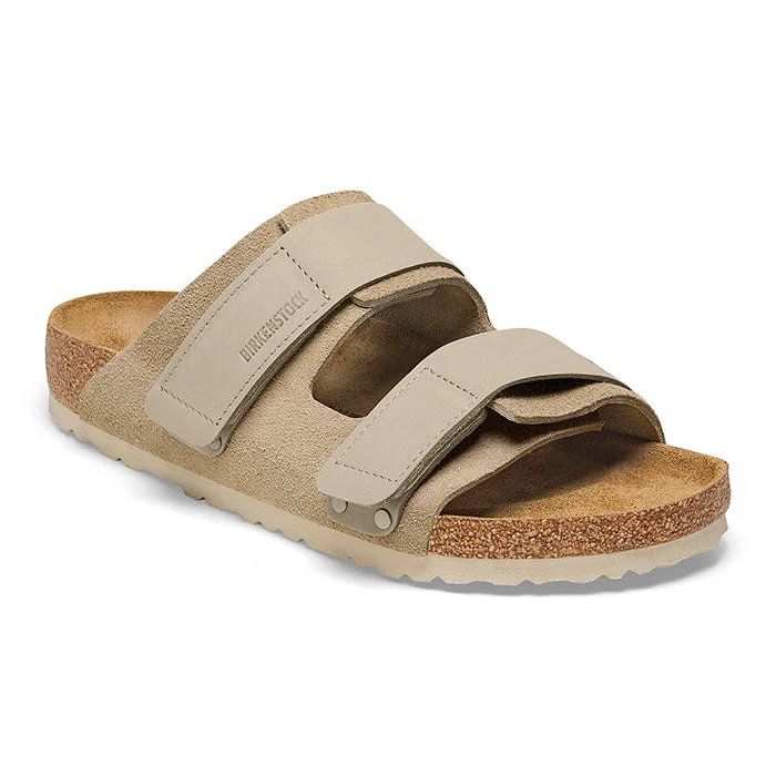 Womens Birkenstock Uji Suede Narrow in Taupe