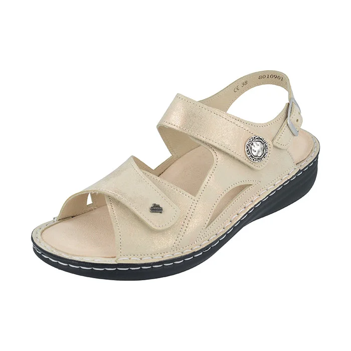 Womens Finn Comfort Barbuda in Champagne Nuvola