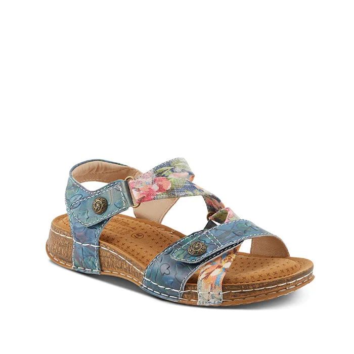 Womens L'Artiste Collette in Blue Multi