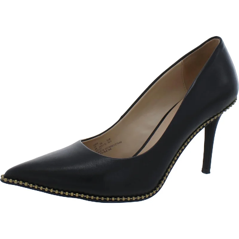 Coach Womens Waverly Beaded Pointed Toe Pumps