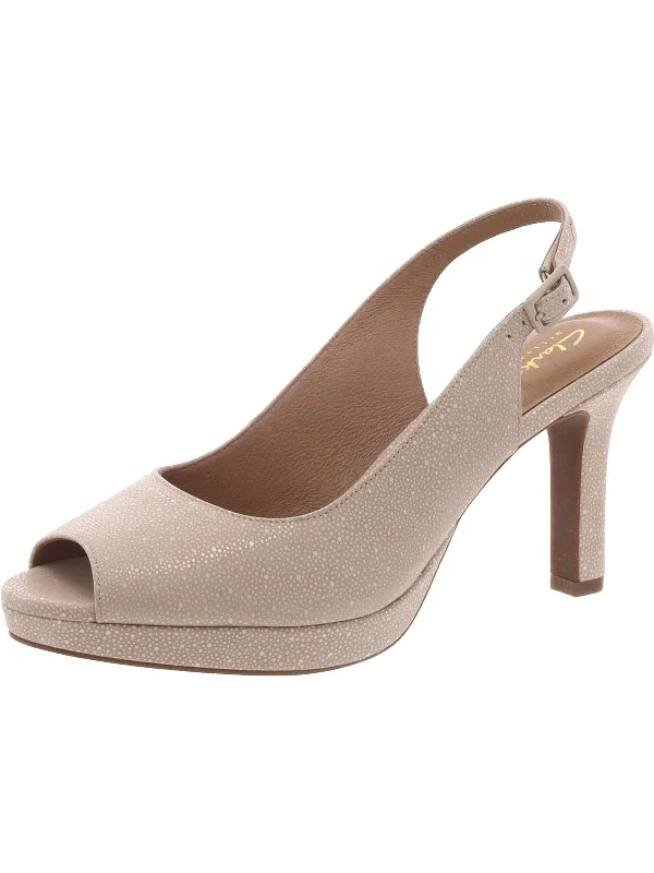 Big Savings Mayra Blossom Womens Heels Pump Slingback Sandals