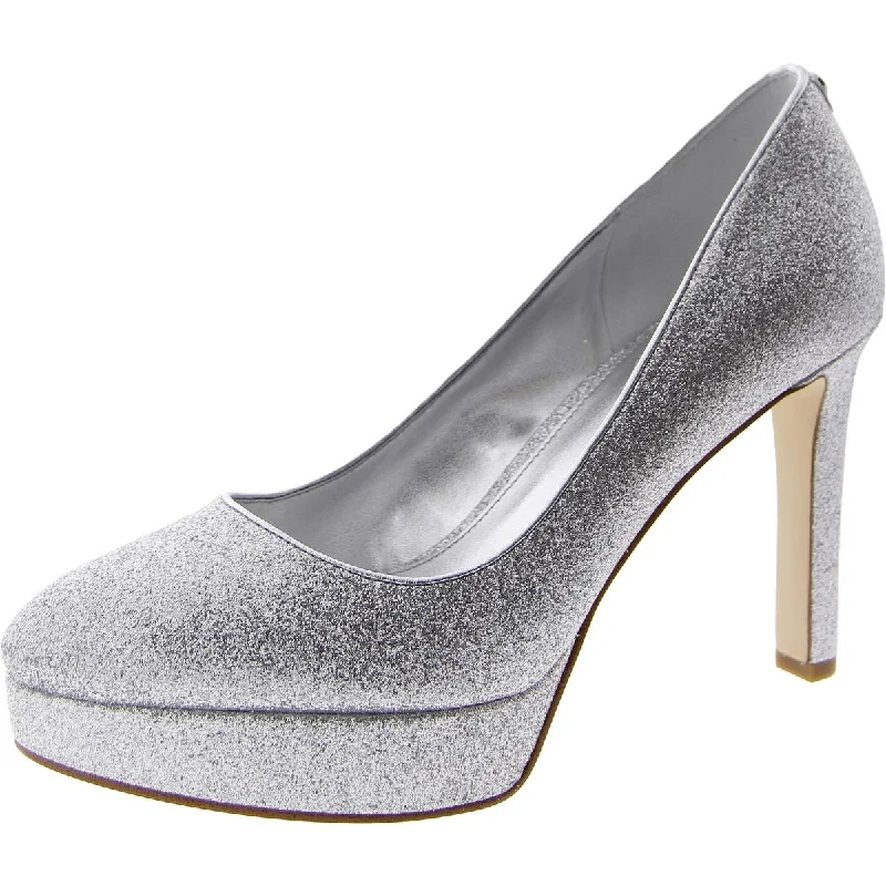 MICHAEL Michael Kors Womens Chantal Stiletto Closed Toe Pumps