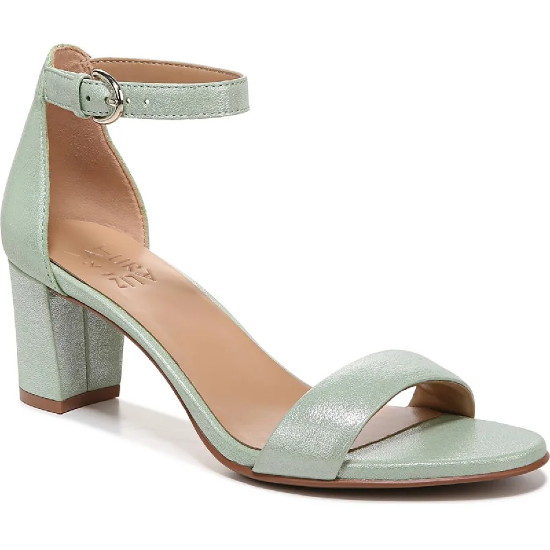 Spring Mint Metallic Leather