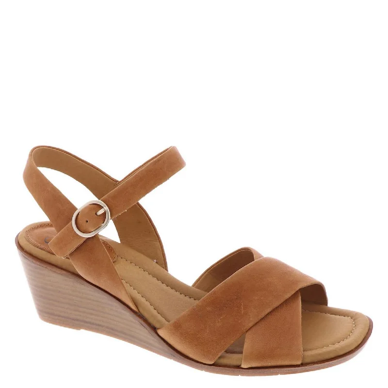 End Of Season Sale Sofft Womens Gabella  Leather Dressy Wedge Sandals