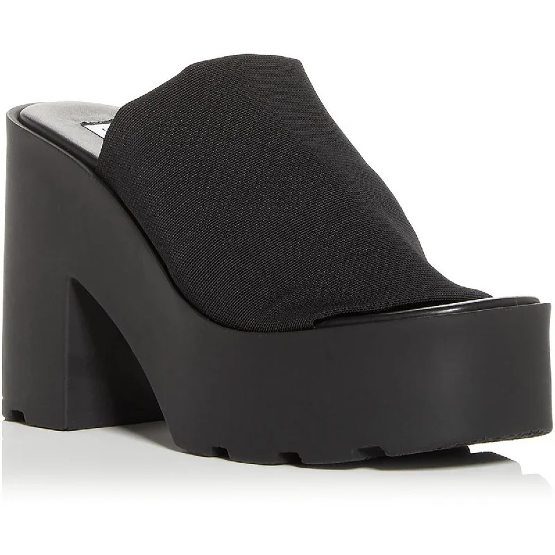 Steve Madden Womens Sami Slip-on Slide Mules