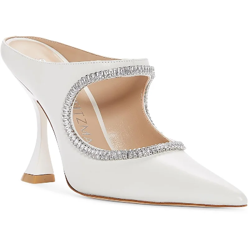 Stuart Weitzman Womens Stiletto Dressy Mules