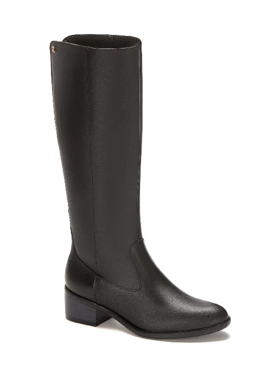 Andrea Leather Knee High Boots