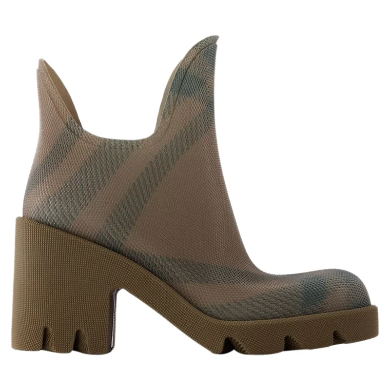 Ankle Boots Marsh- Burberry - Synthetic - Nude