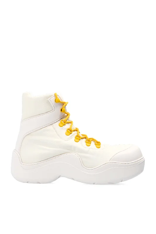 Bottega Veneta New Women's Boots Shoes In White