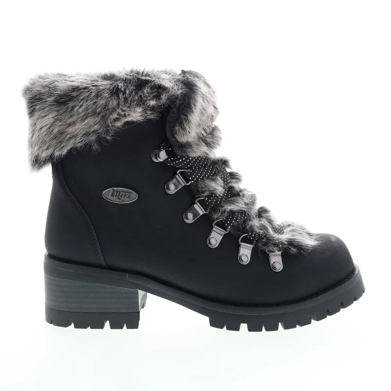 Comfortable Walking Shoes Lugz Adore Fur WADORFGD-001 Womens Black Synthetic Casual Dress Boots Comfortable Walking Shoes Lugz Adore Fur WADORFGD-001 Womens Black Synthetic Casual Dress Boots