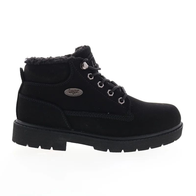 Lugz Drifter Fleece LX WDRLXFD-001 Womens Black Synthetic Chukkas Boots