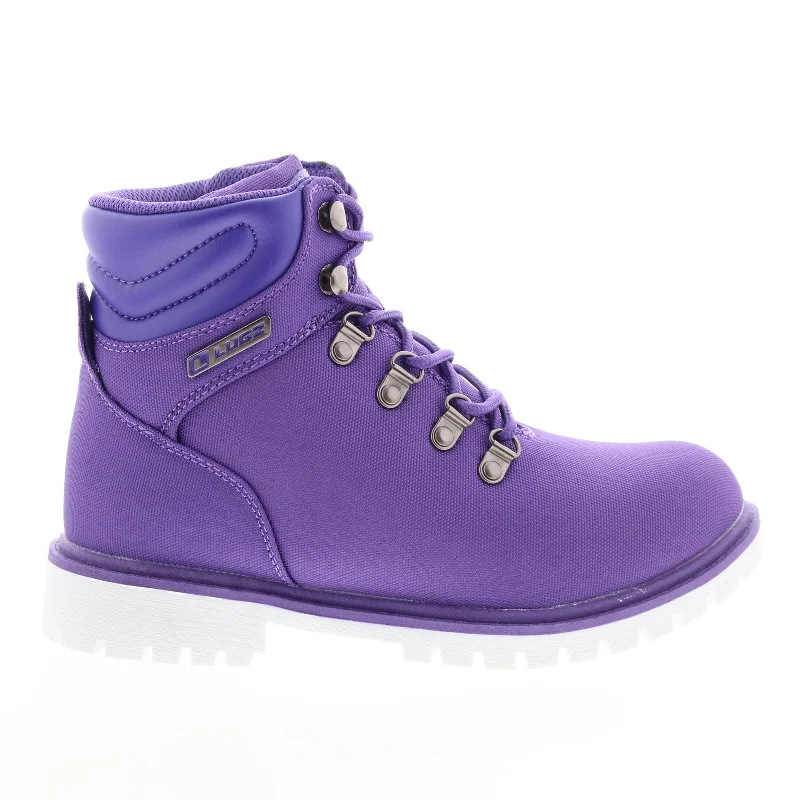 Lugz Grotto II WGROT2T-5001 Womens Purple Synthetic Casual Dress Boots