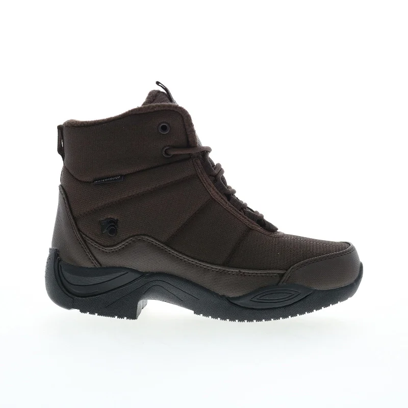 Ovation Heels Down Riding Sneaker 471133 Womens Brown Equestrian Boots