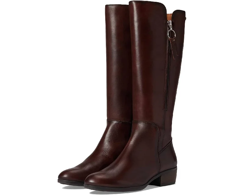 Women Daroca W1U-9653 Boot In Caoba