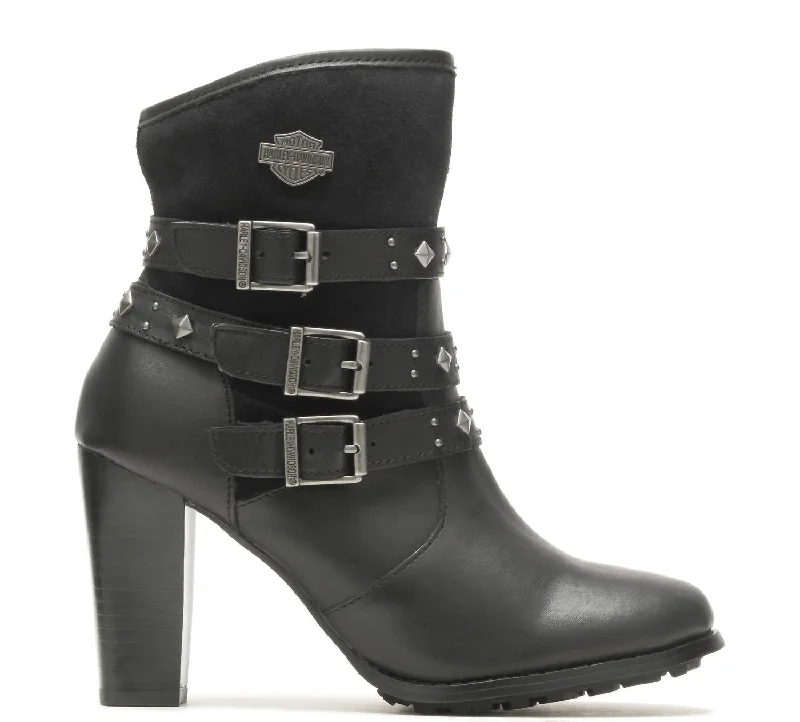 Women's Abbey 3.5" Sassy Boot In Black