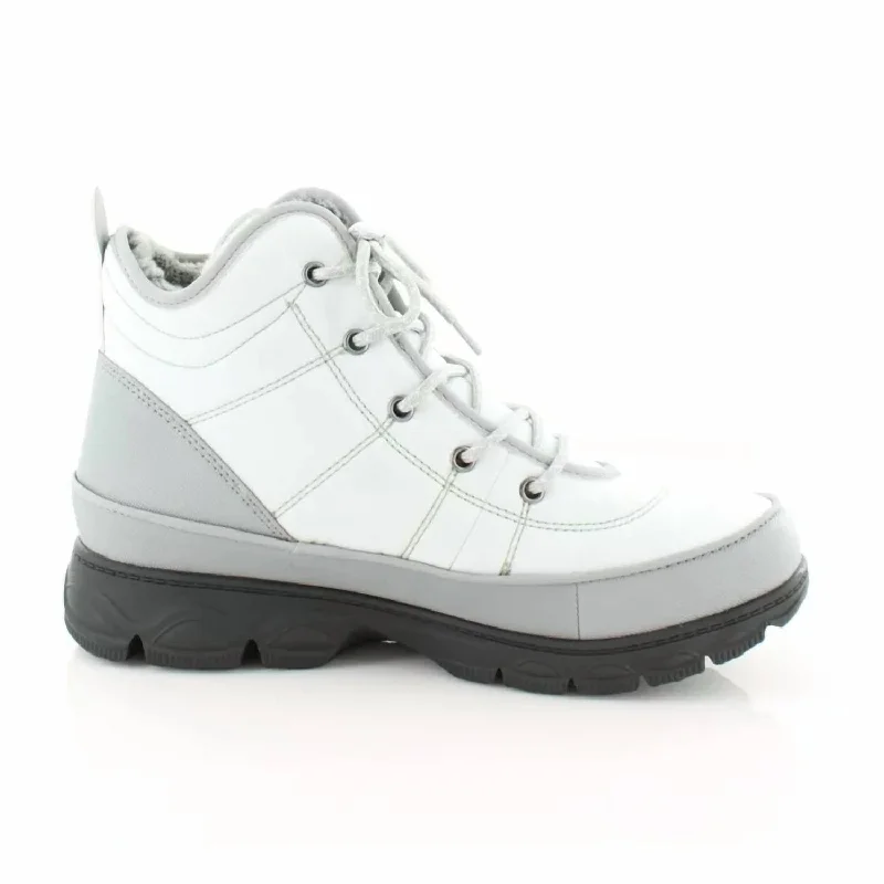 Women's Alma Boots In Ice Grey