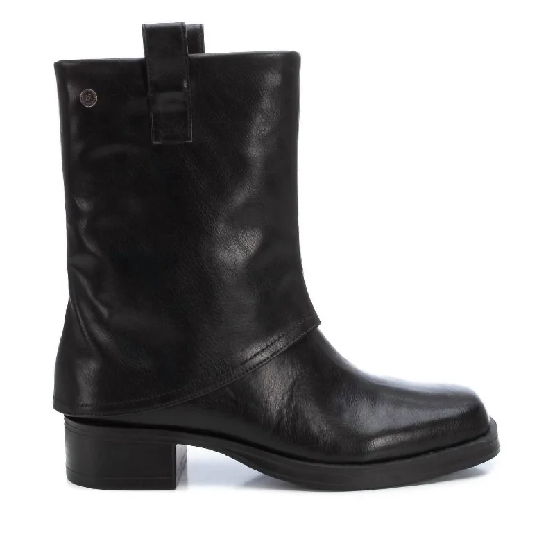 Women's Casual Booties In Black