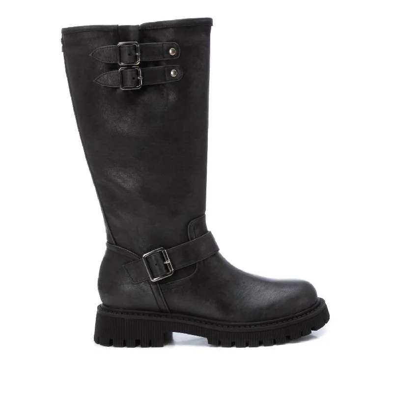 Women's Casual Boots In Black