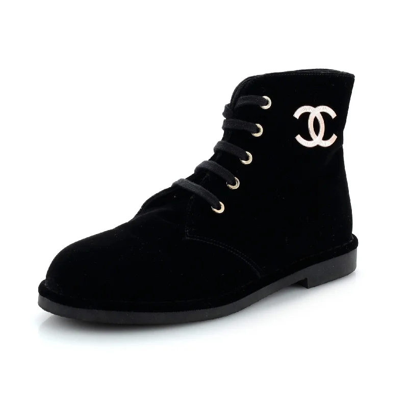 Women's CC Desert Ankle Boots Velvet