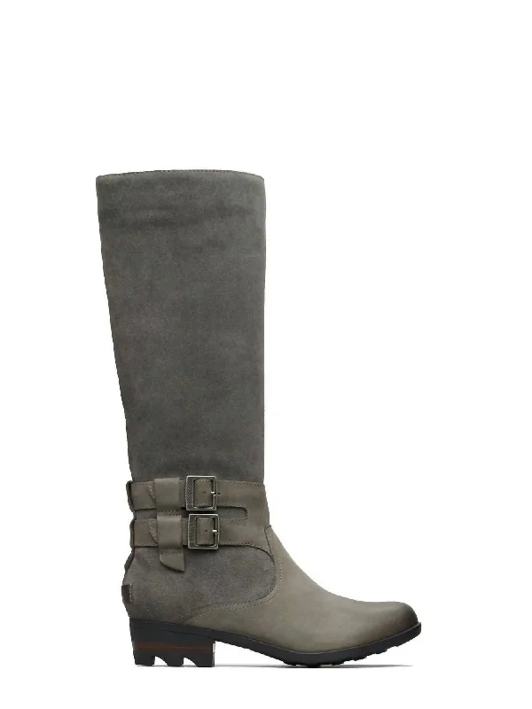 Women's Lolla Tall Ii Boot In Quarry,black