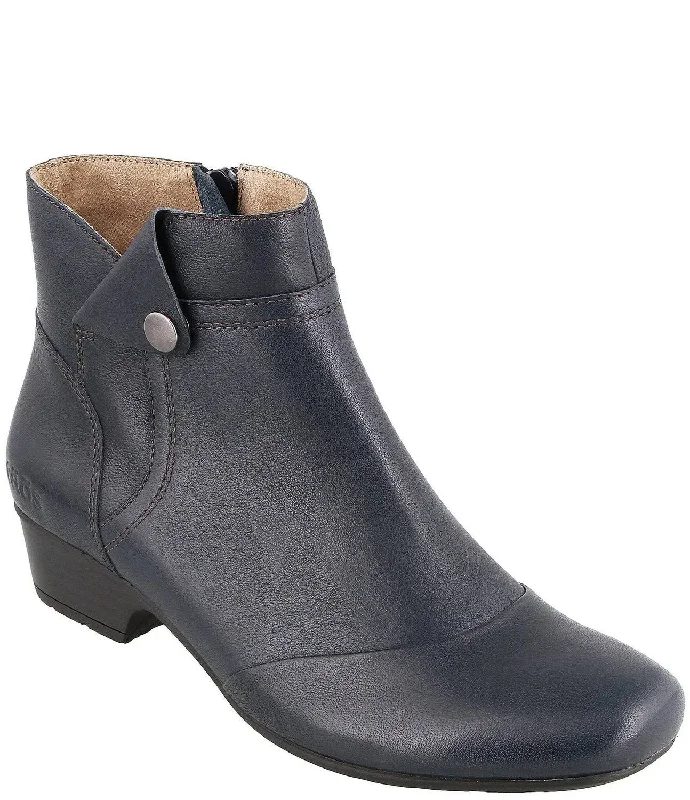 Women's Oh Snap Boots In Black Leather