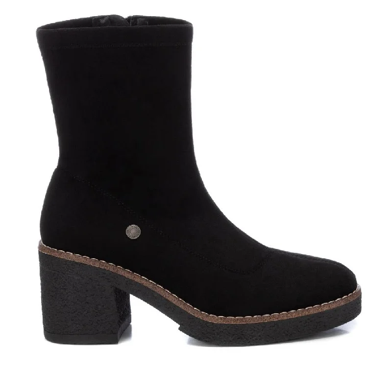 XTI Women's Casual Suede Booties By XTI