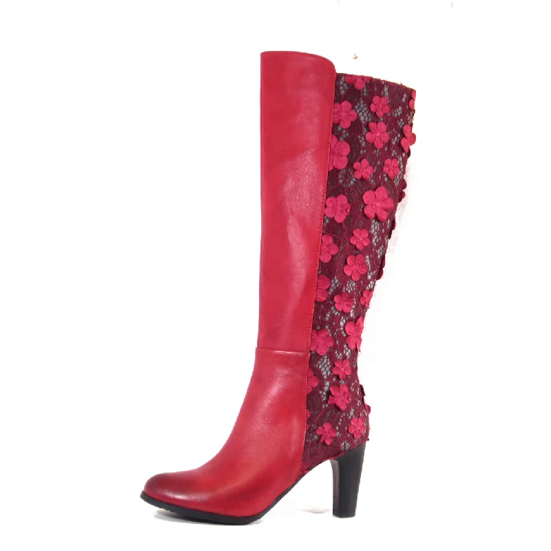 Explore What's New Geller Floral Lace Boots