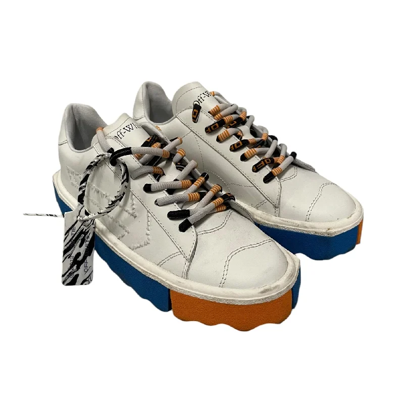 OFF-WHITE/Low-Sneakers/US 6/Leather/WHT/