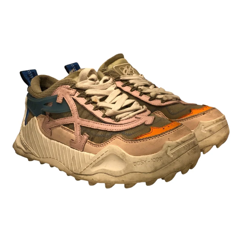 Designer Casual Shoes OFF-WHITE/Low-Sneakers/EU 39/Stripe/PNK/
