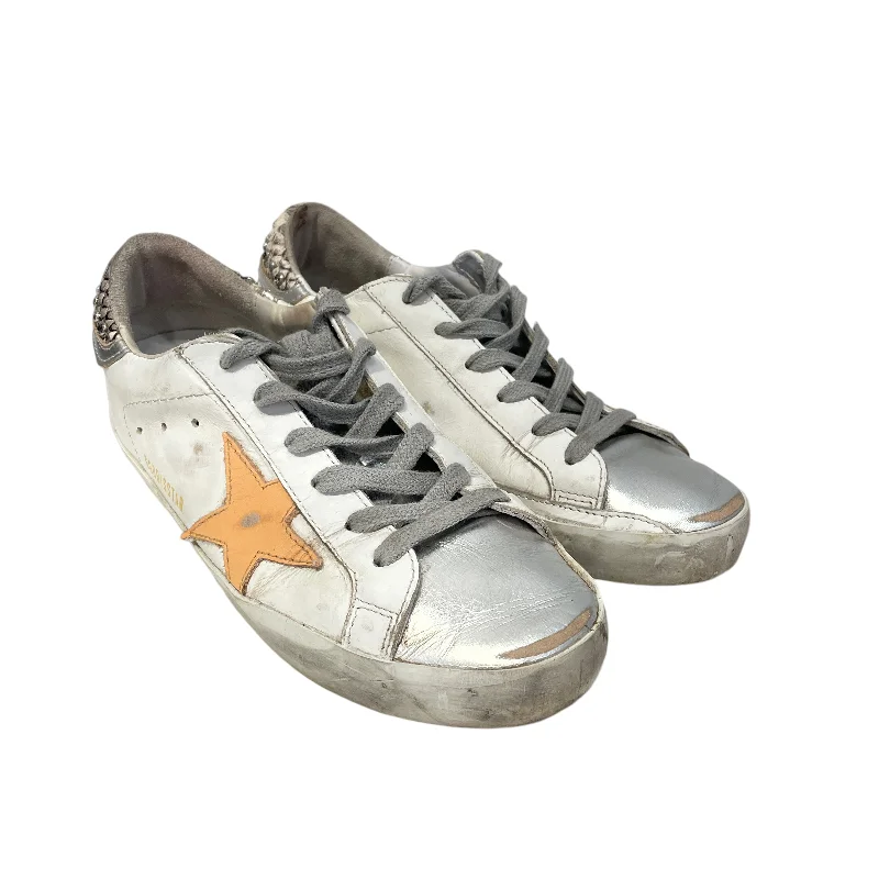 GOLDEN GOOSE/Low-Sneakers/US 5.5/WHT/