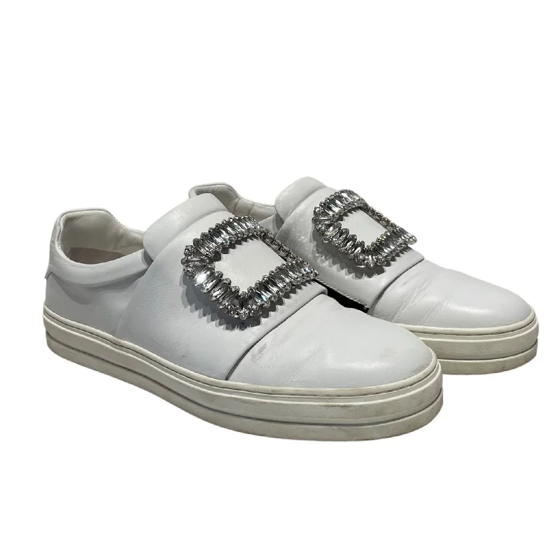 Roger Vivier/Low-Sneakers/WHT/