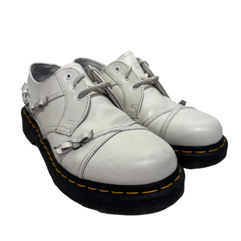 Dr.Martens/Low-Sneakers/US 7/Leather/WHT/