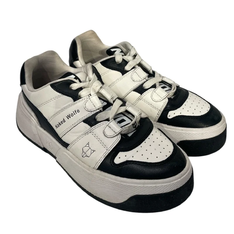 NAKED WOLFE/Low-Sneakers/EU 38/Leather/WHT/