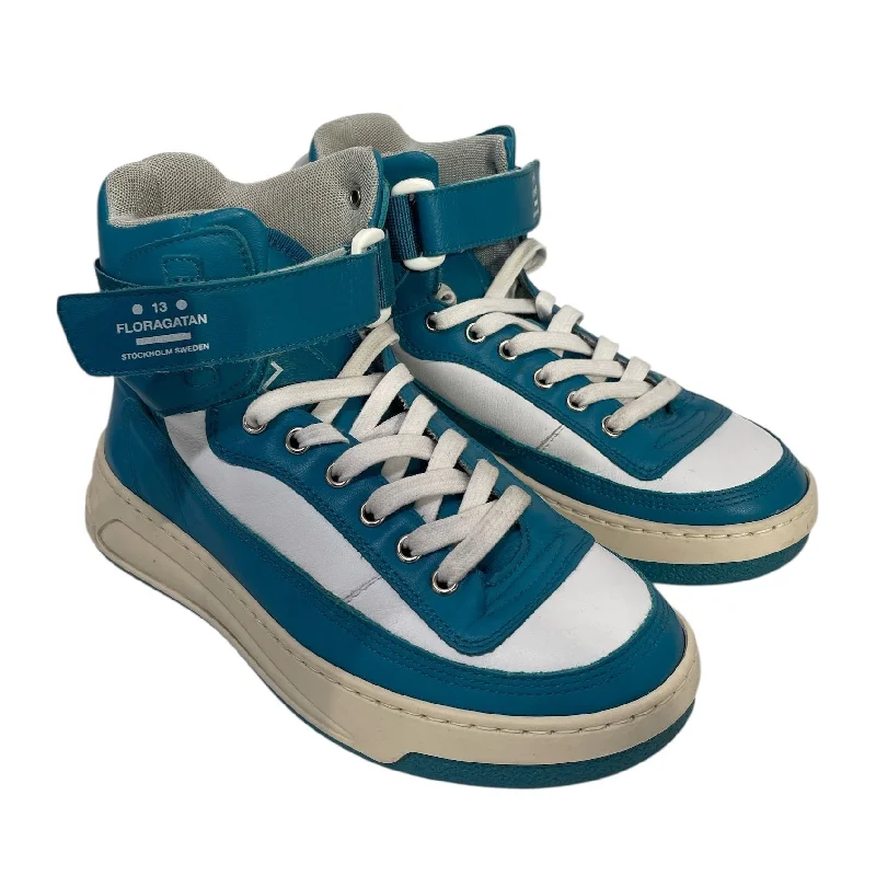 Acne Studios/Hi-Sneakers/EU 36/Leather/BLU/Ankle Strap/