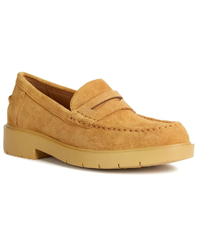 Geox Spherica Leather Moccasin