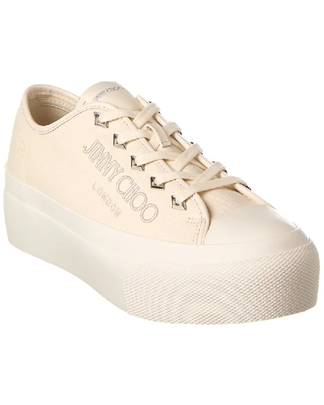 Jimmy Choo Palma Maxi/F Canvas Sneaker