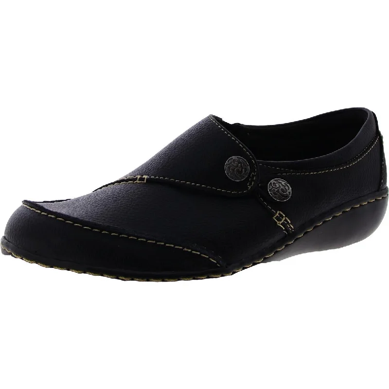 Ashland Lane Womens Slip On Round Toe Flat Shoes