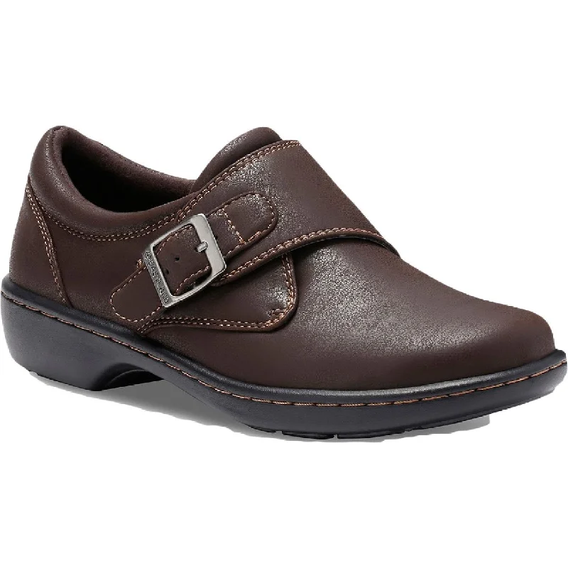 Sherri Womens Faux-Leather Slip-On Clogs Shoes