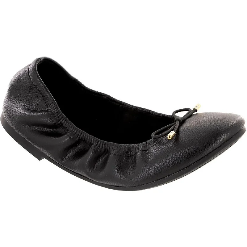 URI Womens Leather Round toe Flat Shoes