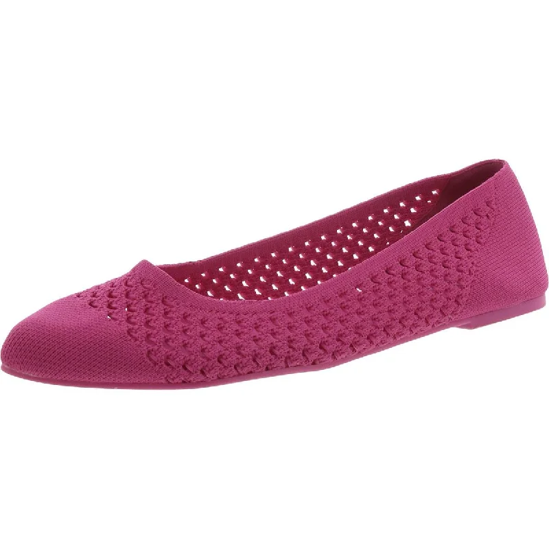 VIVIANNE Womens Knit Pointed toe Flat Shoes