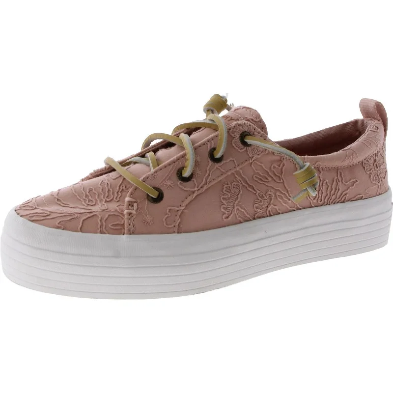 Womens Canvas Floral Casual And Fashion Sneakers