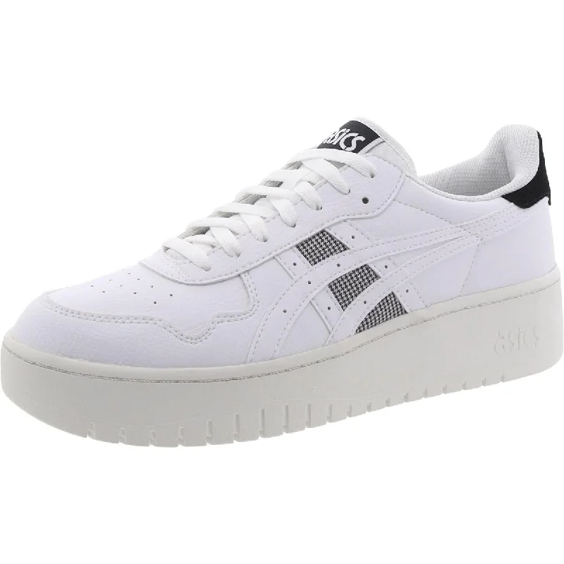 Japan S PF Womens Faux Leather Lace-Up Casual And Fashion Sneakers